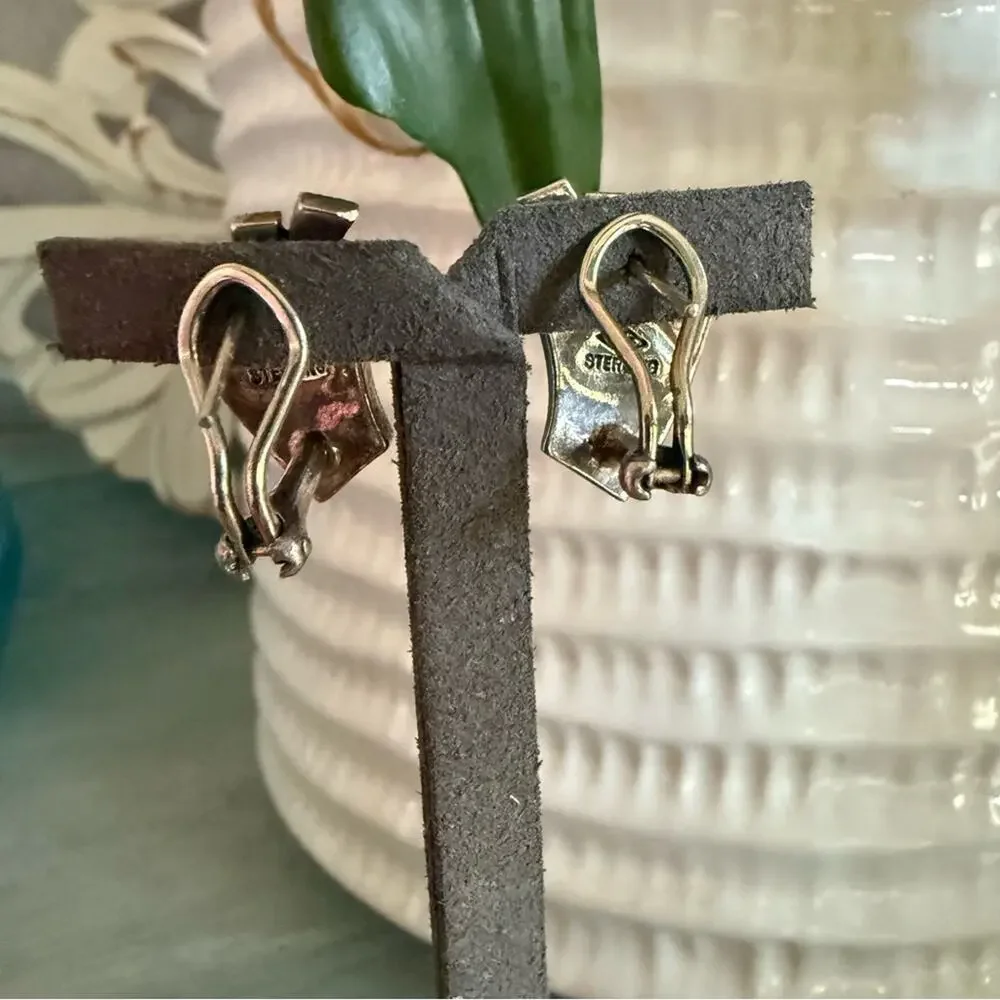 Judith Jack 925 Sterling Silver Earrings
